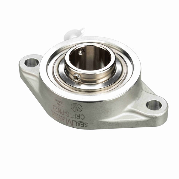 Mounted Stainless Steel Two Bolt Flange Ball Bearing, CRFTS-PN23